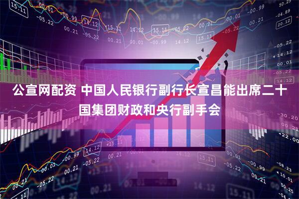 公宣网配资 中国人民银行副行长宣昌能出席二十国集团财政和央行副手会